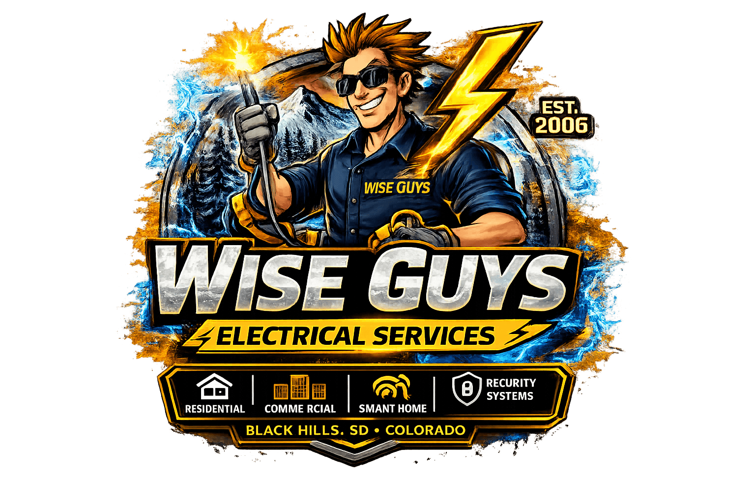 Wise Guys full logo
